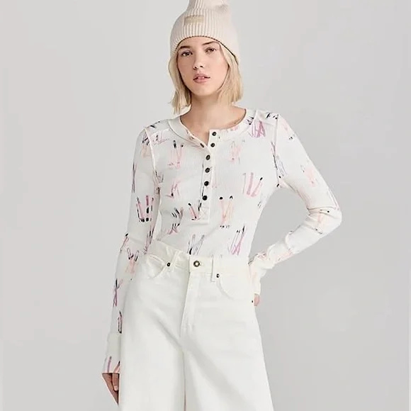 NEW FreePeople Movement Rally Printed
Layer Long Sleeve - Picture 7 of 12